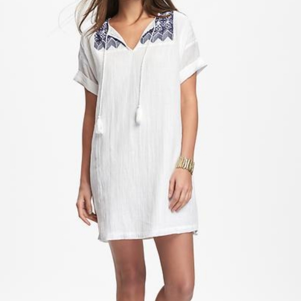 Old Navy Embroidered Cocoon Dress SP